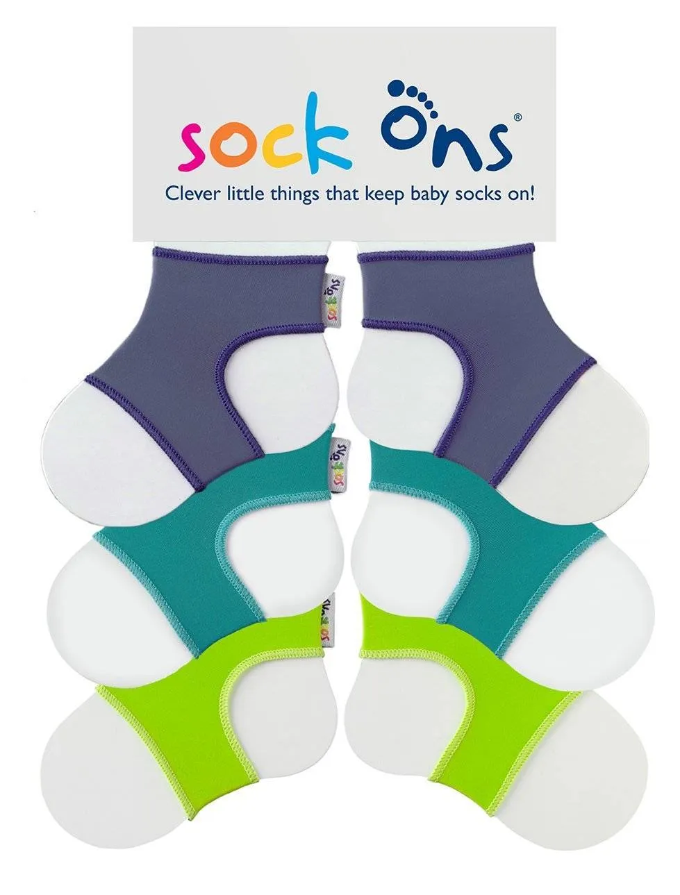3pk Classic Sock Ons Multi Pack SAVE!
