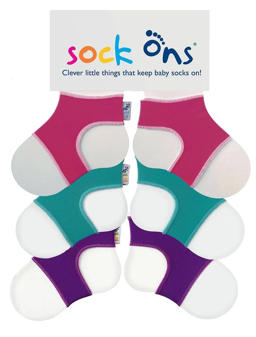 3pk Classic Sock Ons Multi Pack SAVE!