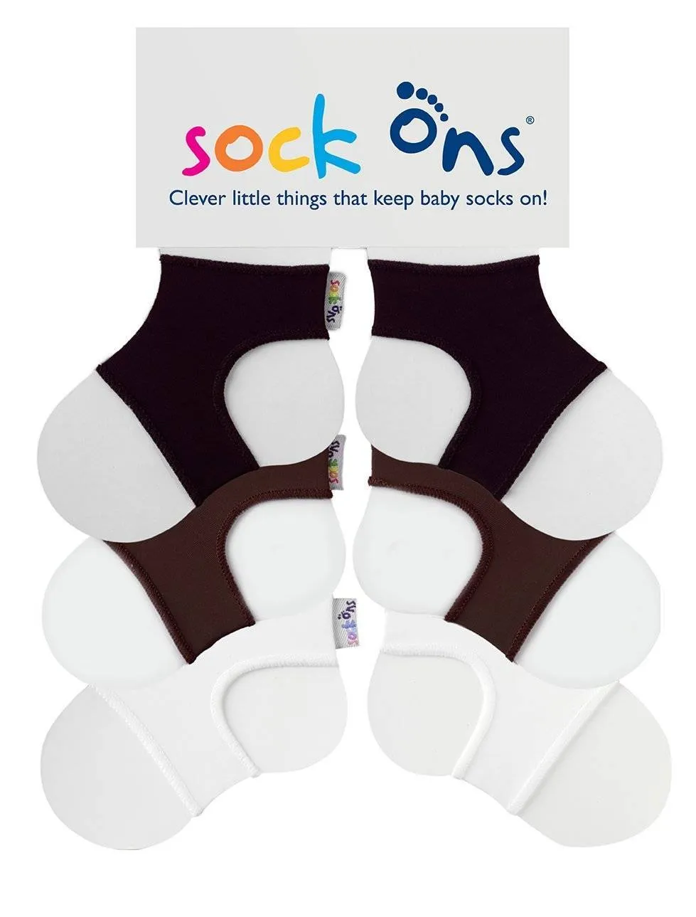 3pk Classic Sock Ons Multi Pack SAVE!