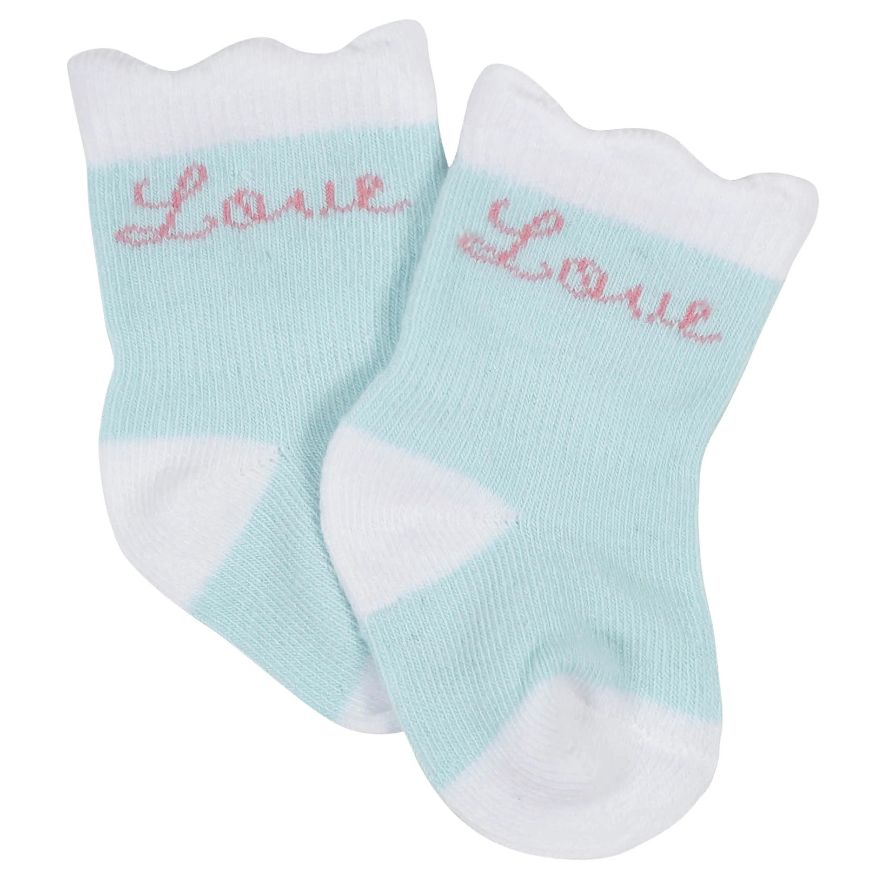 4-Pack Baby Girls Fairy Tale Wiggle Proof® Socks