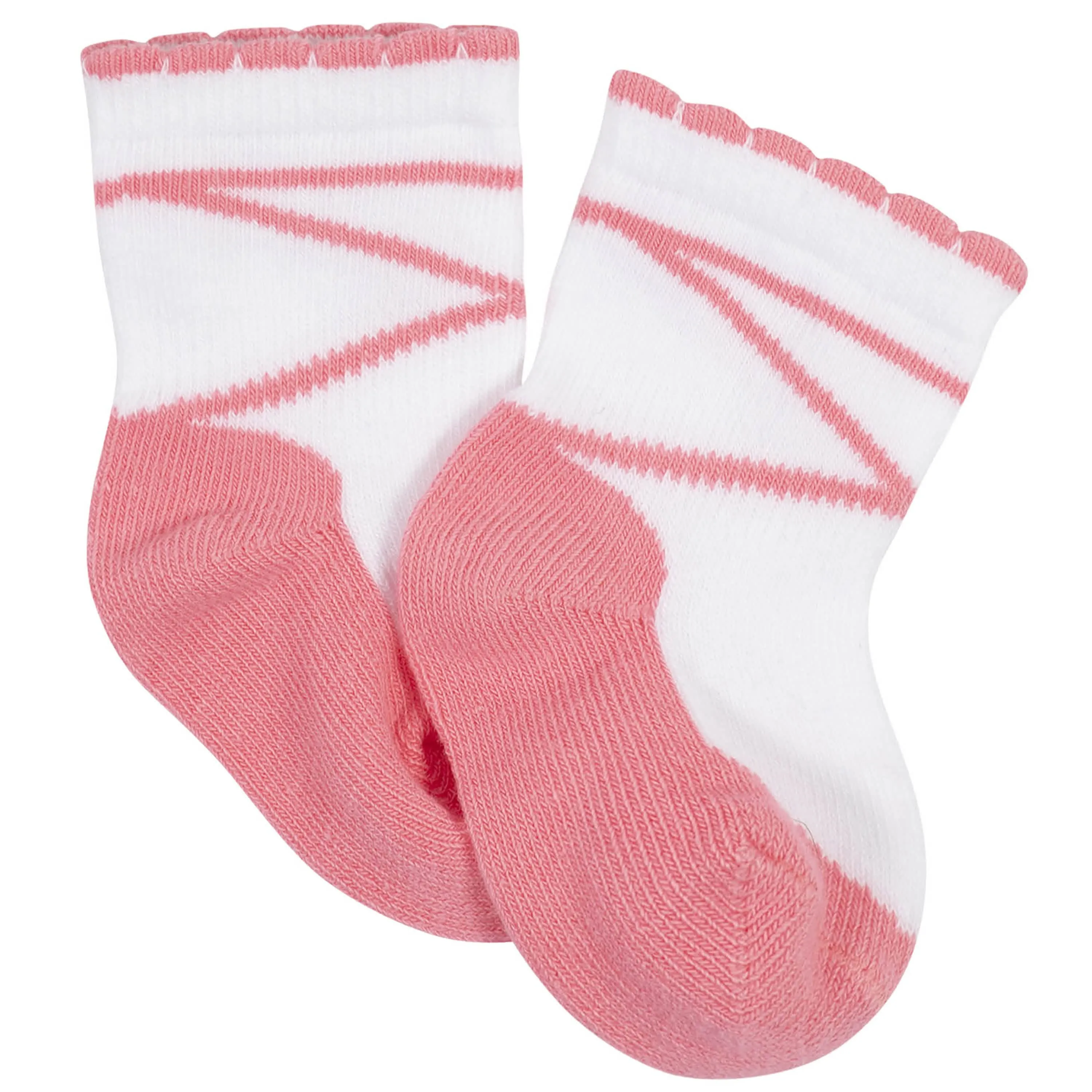 4-Pack Baby Girls Love You Wiggle Proof® Socks