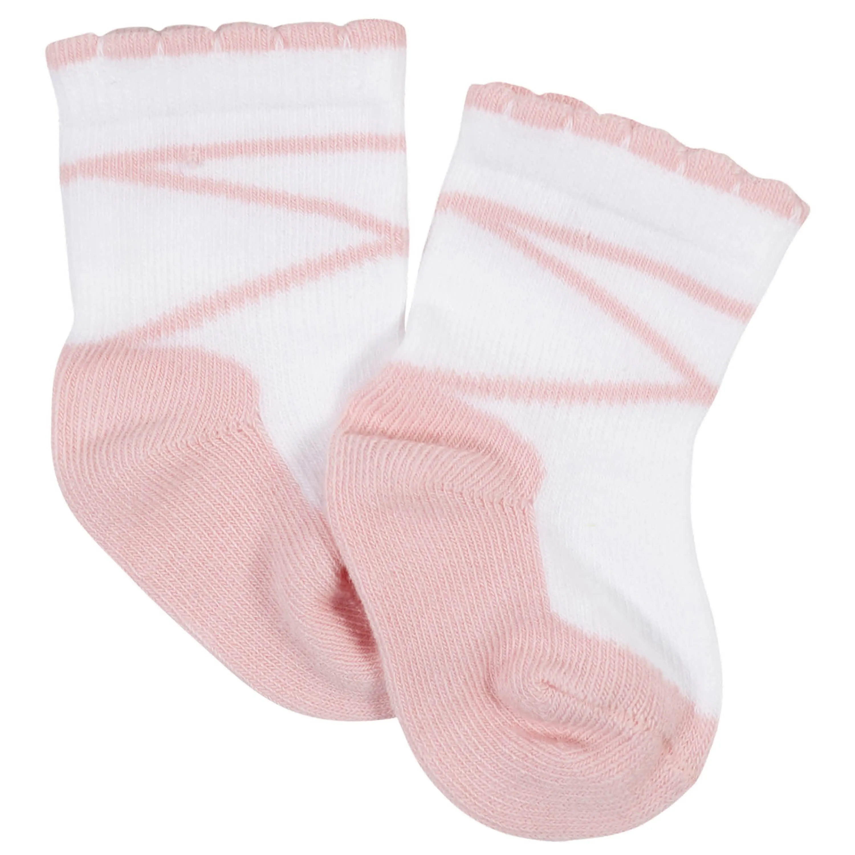 4-Pack Baby Girls Love You Wiggle Proof® Socks