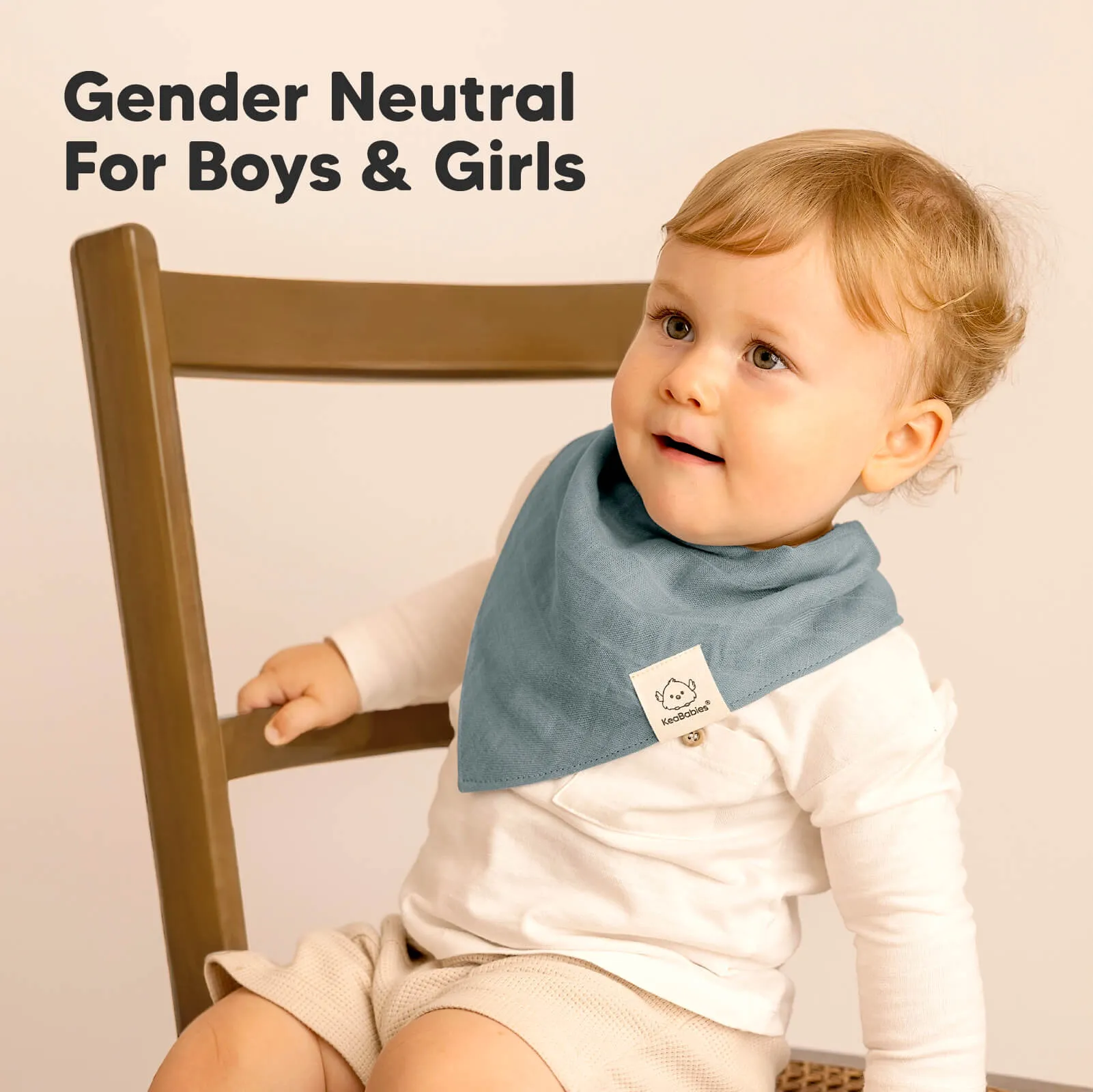 8-Pack Lumi Muslin Bandana Bibs (Mirage)