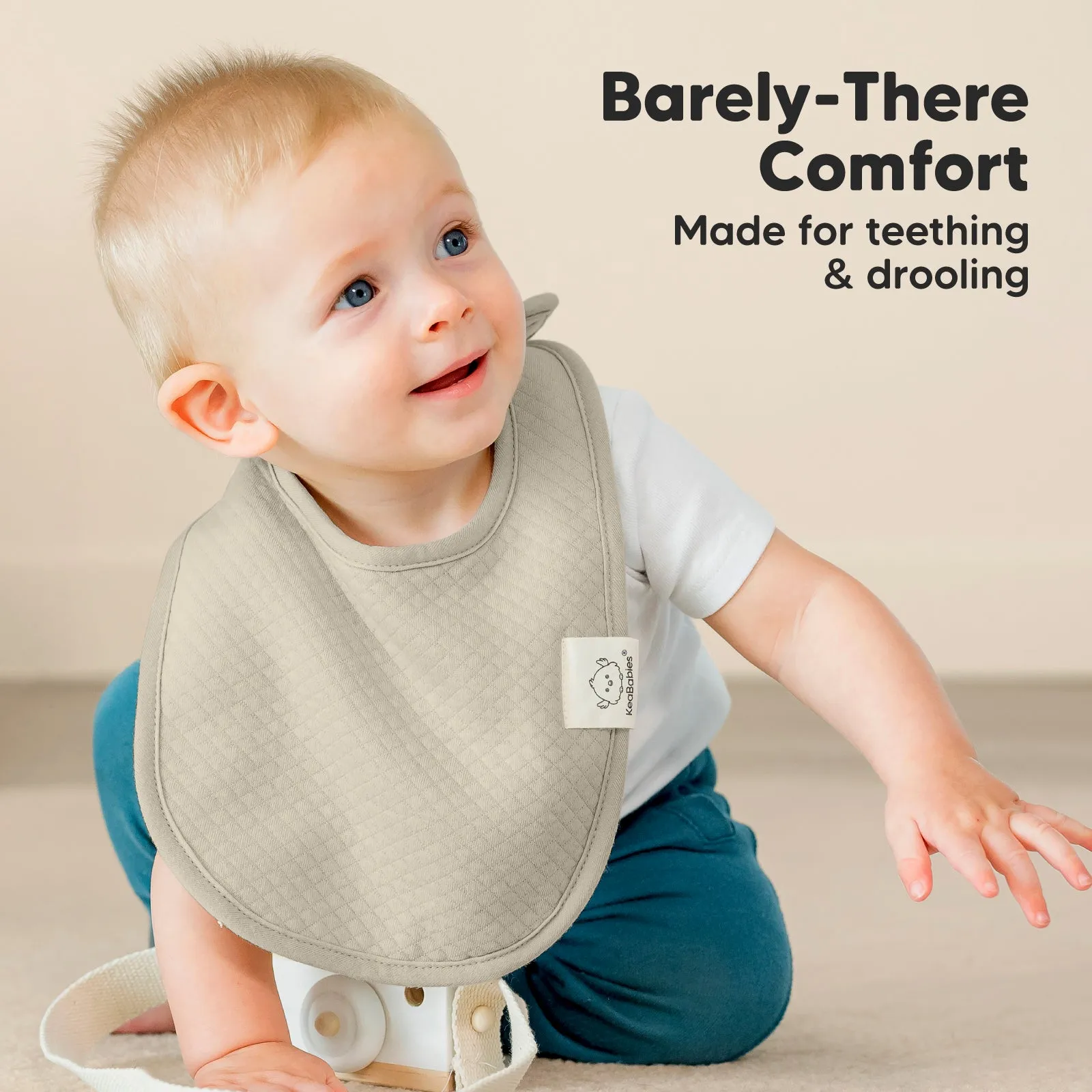8-Pack Urban Quin Drool Bibs (Hunter)