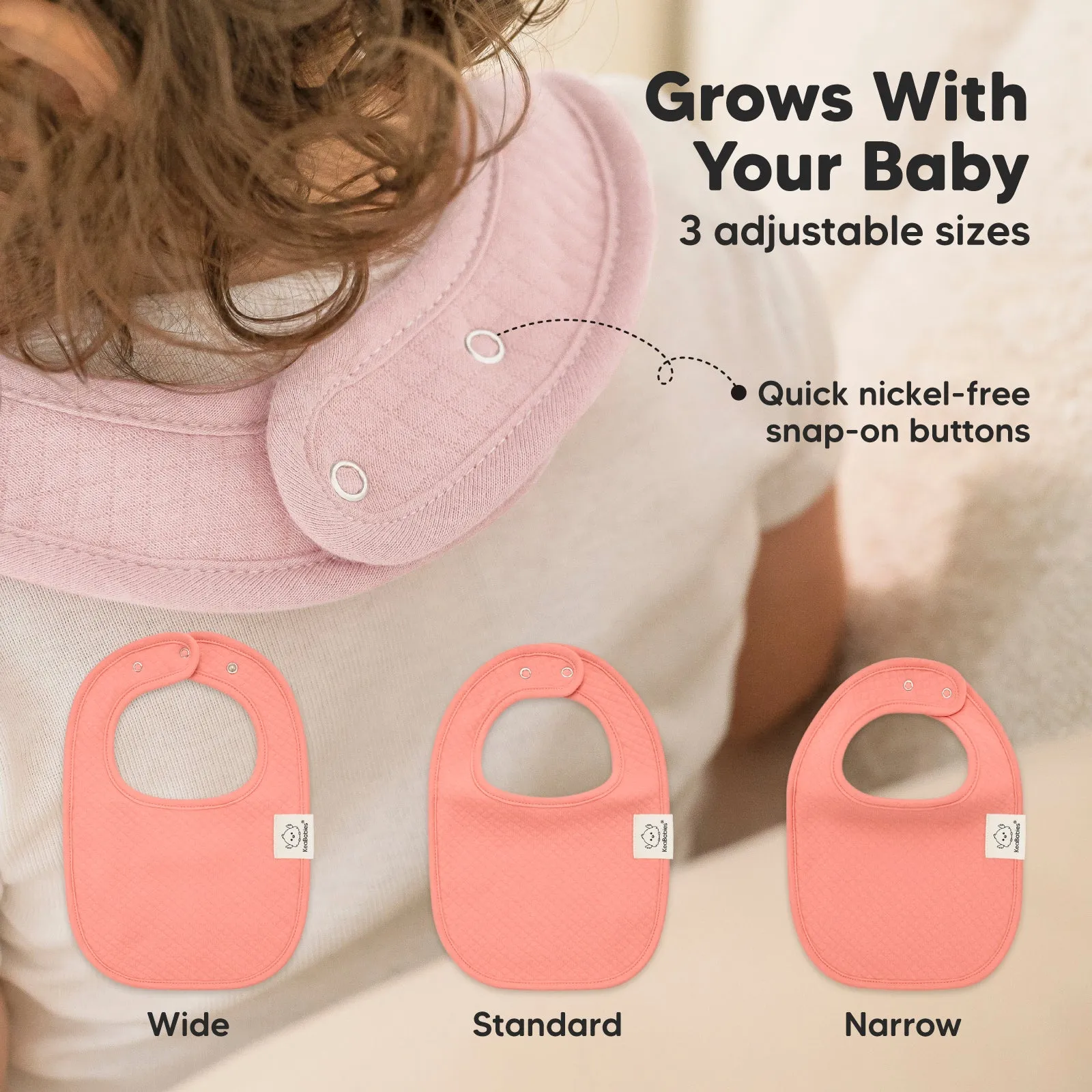 8-Pack Urban Quin Drool Bibs