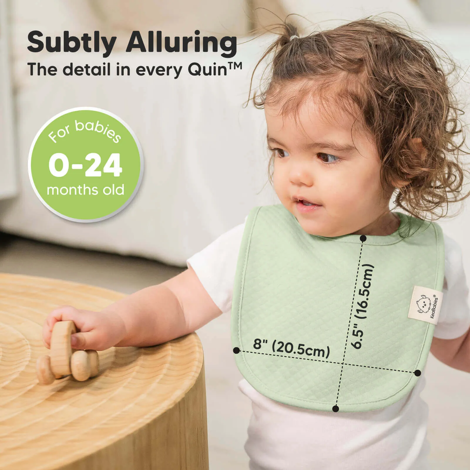 8-Pack Urban Quin Drool Bibs