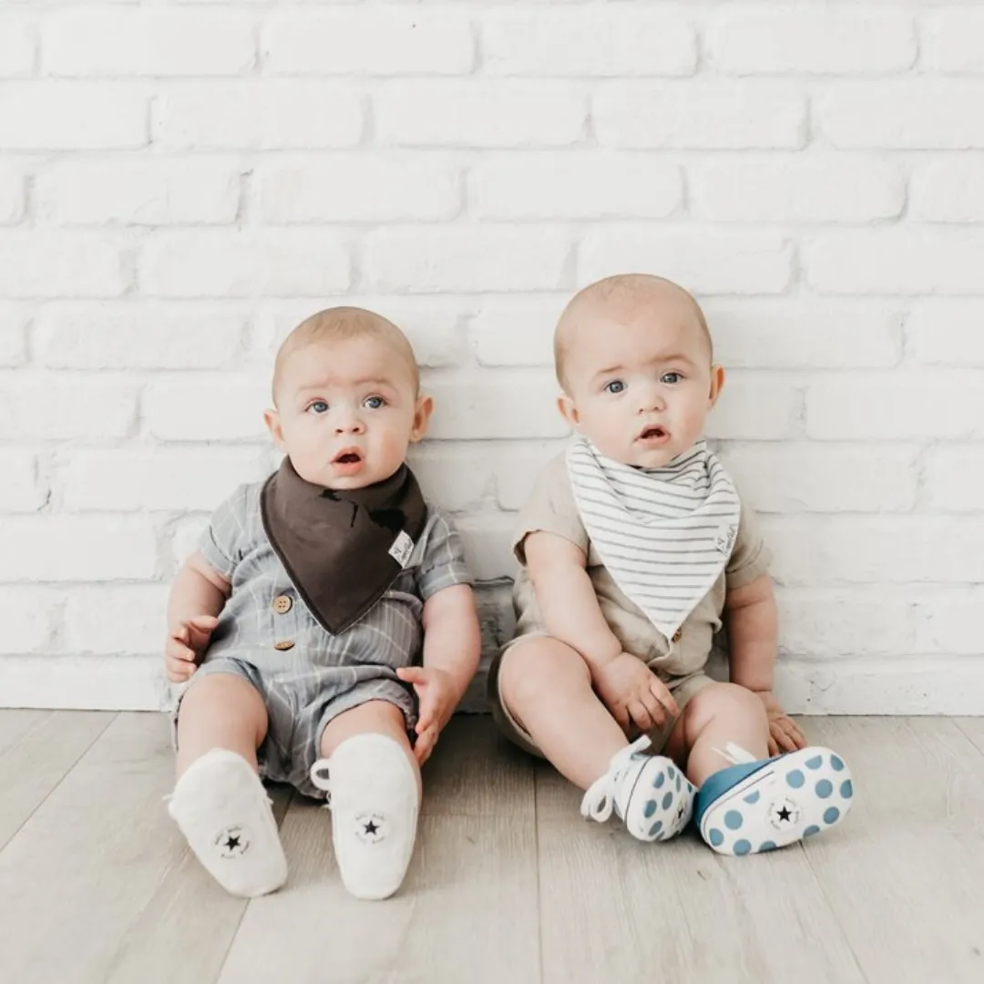 Ace Bandana Bibs - Copper Pearl
