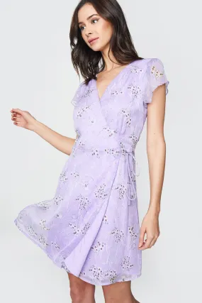 Aliyah Floral Wrap Dress