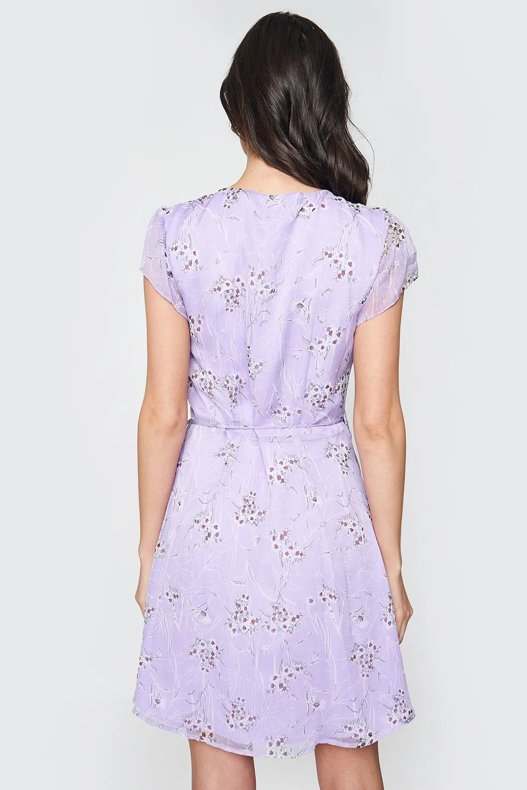 Aliyah Floral Wrap Dress