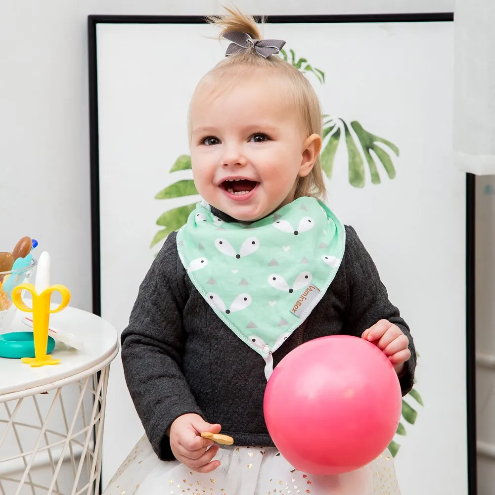 Baby Bandana Drool Bibs and Teething Toys (10 -Pack Unisex)