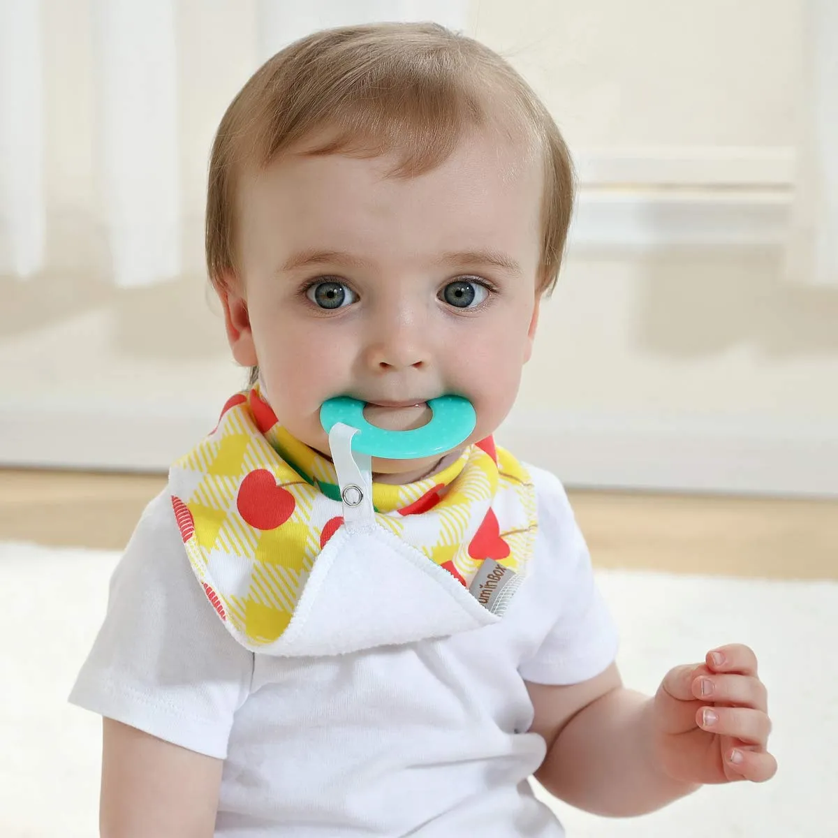 Baby Bandana Drool Bibs  and Teething toys (10 Pank Pack Gril)