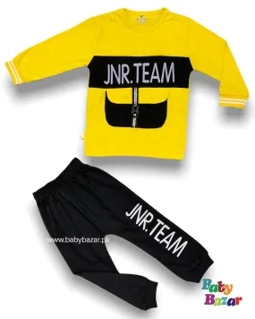 Baby Boy Track Suit Full Sleeves Dress For Winter JNR TEAM