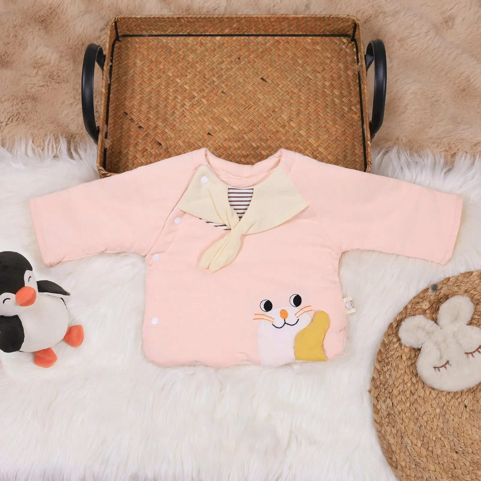 Baby catty suit with 2 pajamis