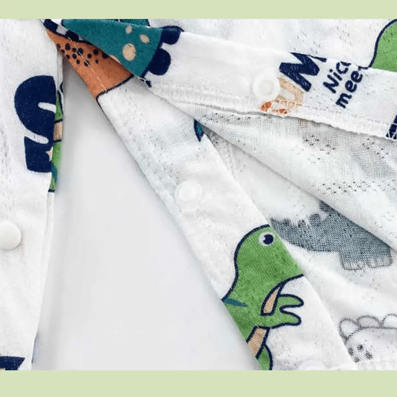 Baby Dinosaur Cozy Pajamas Romper