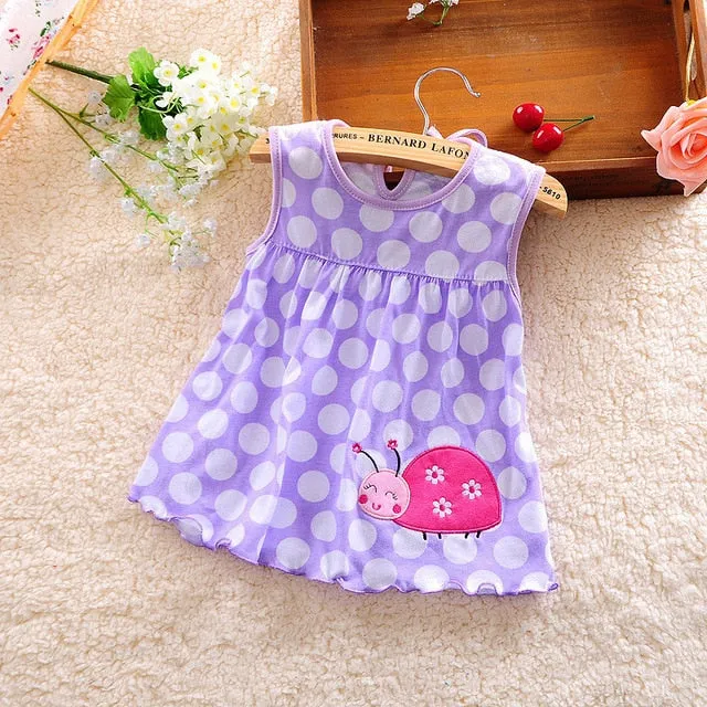 Baby Dress Summer New Girls Fashion Infantile Dresses Cotton