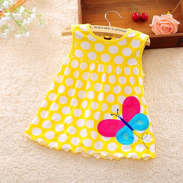 Baby Dress Summer New Girls Fashion Infantile Dresses Cotton