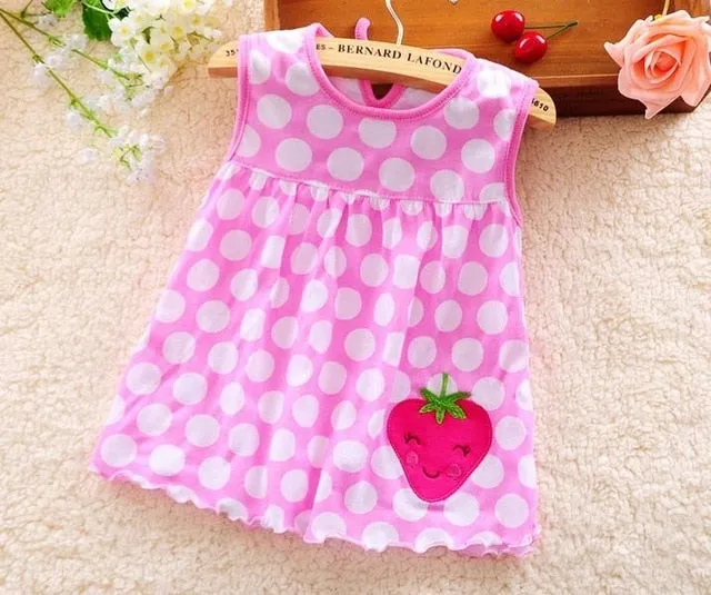 Baby Dress Summer New Girls Fashion Infantile Dresses Cotton