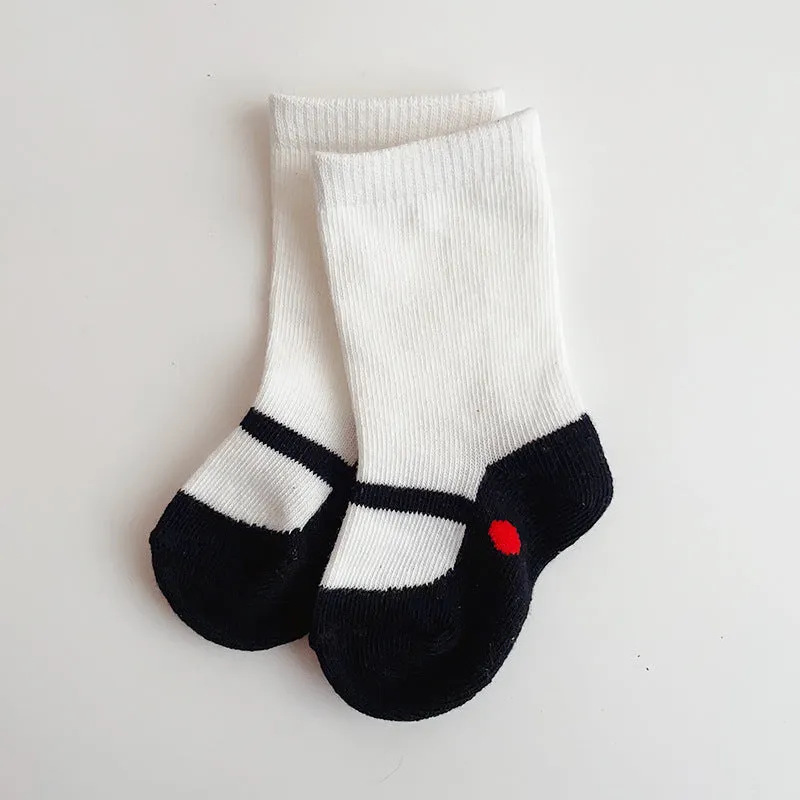 Baby Girls Cotton Knitted Socks