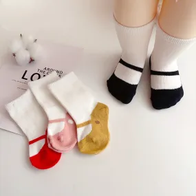 Baby Girls Cotton Knitted Socks