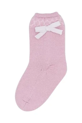 Baby Pink Knee High Socks