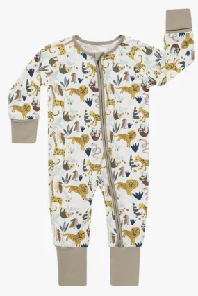 Bamboo Sleeper Pajamas - Jungle Friends