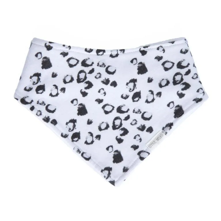 Bandana Dribble Bib Linen | Little Leopard