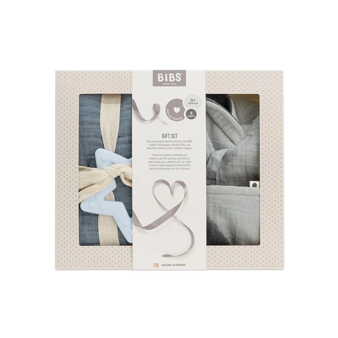 BIBS Baby Shower Gift Set - Baby Blue