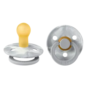 Bibs Pacifier ''Cloud and Ivory'' Tie Dye