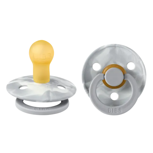 Bibs Pacifier ''Cloud and Ivory'' Tie Dye