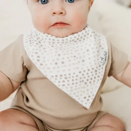 Bliss Bandana Bibs - Copper Pearl