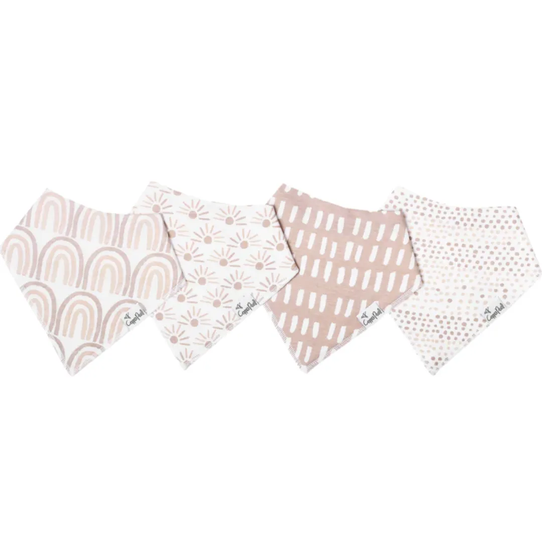 Bliss Bandana Bibs - Copper Pearl