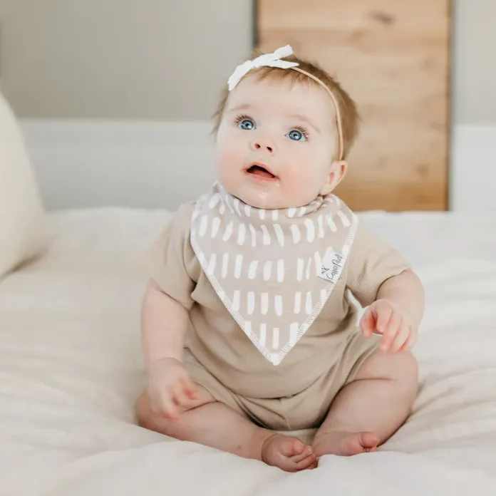 Bliss Bandana Bibs - Copper Pearl