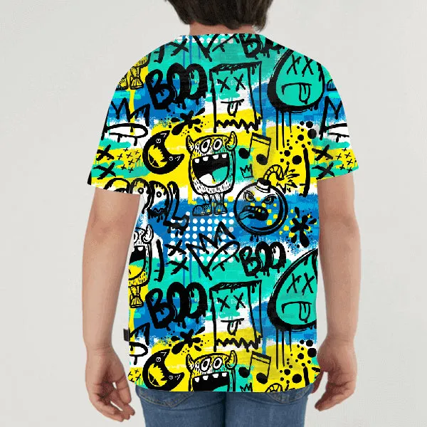 Boo Kids All-Over Print T-Shirt