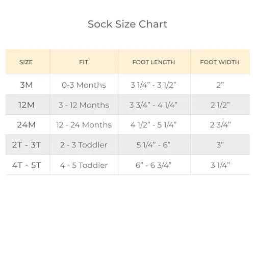 Burt's Bees Baby Baby Socks, 6-Pack Ankle or Crew with Non-Slip Grips, Made with Organic Cotton, Pink Blossom Multi, 4-5T
