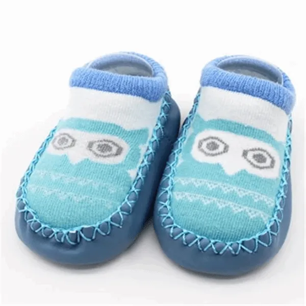 Cartoon Print Baby Floor Socks