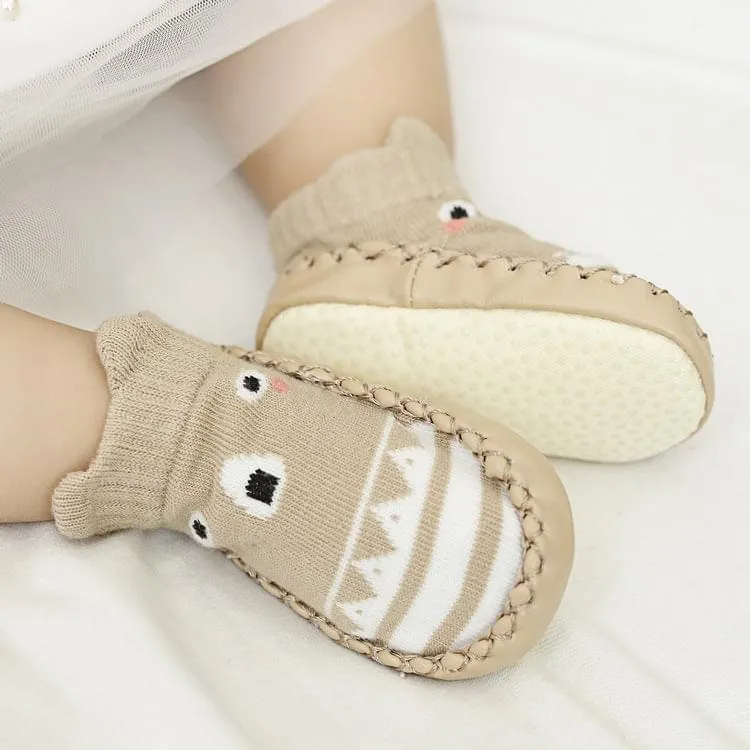 Cartoon Print Baby Floor Socks