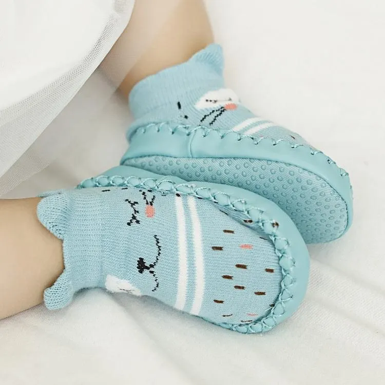 Cartoon Print Baby Floor Socks