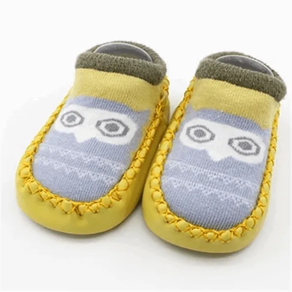 Cartoon Print Baby Floor Socks