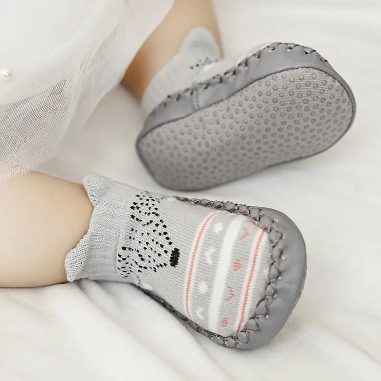 Cartoon Print Baby Floor Socks