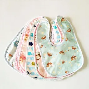 Cartoon Waterproof Baby Bibs 2pcs