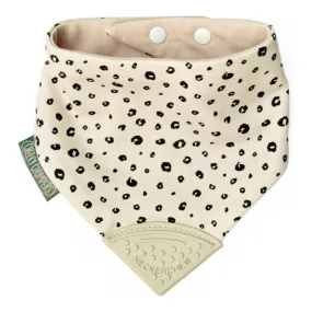 Cheeky Chompers Neckerchew Teething Dribble Bib - Leopard