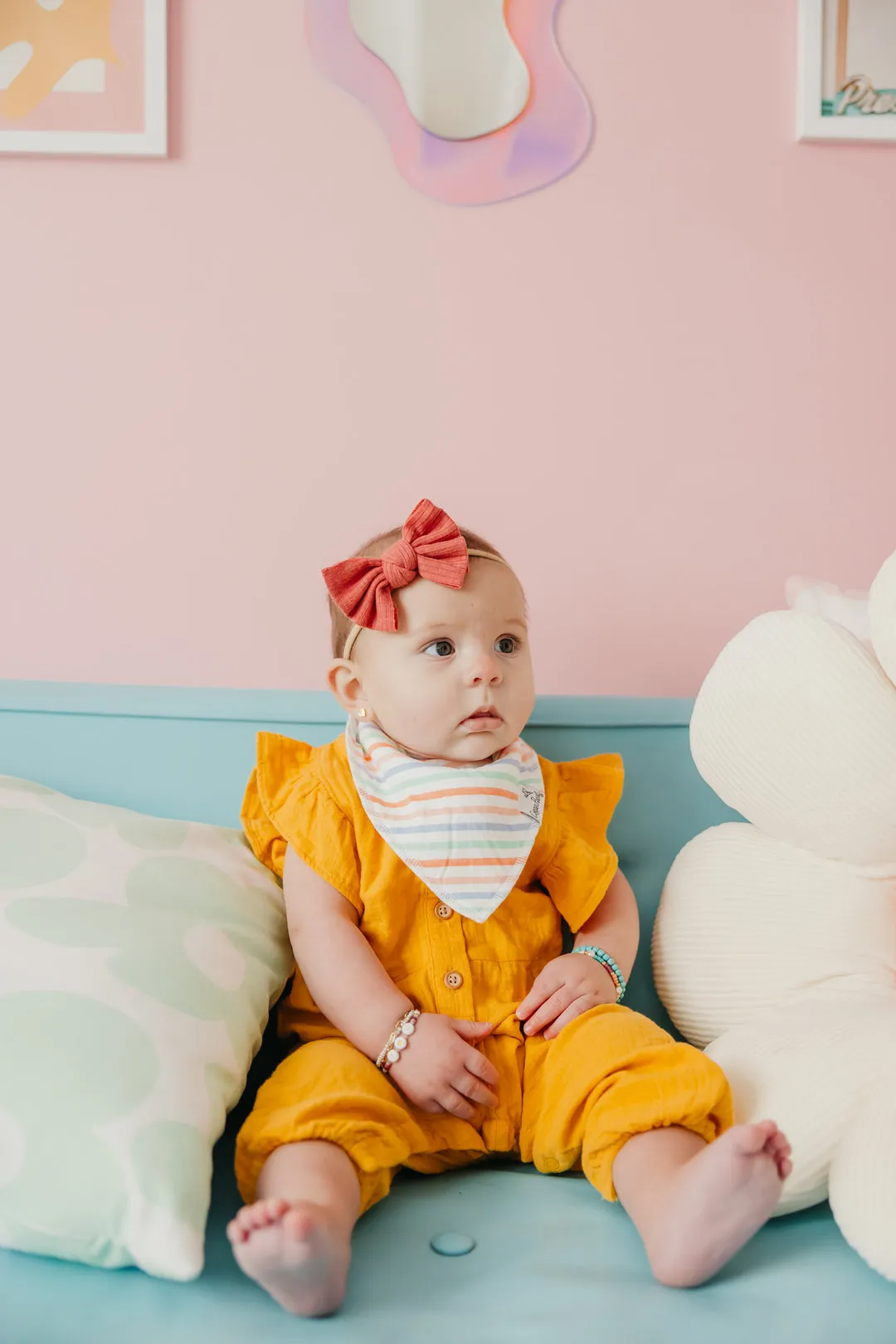 Cheery Baby Bandana Bibs