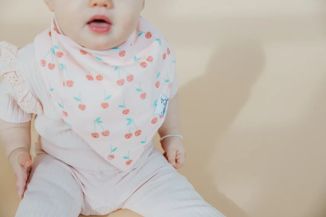 Cheery Baby Bandana Bibs