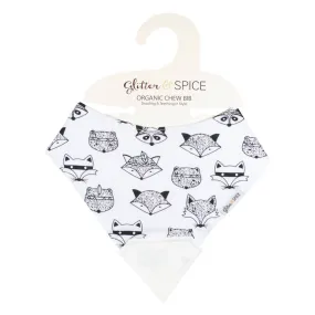 Chew Bib - Woodland Critters