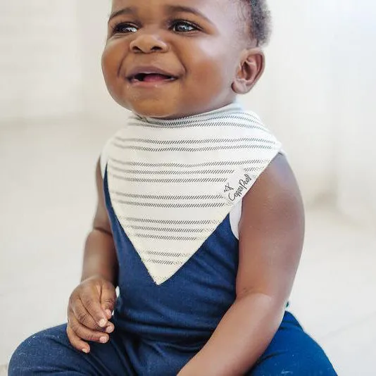 Chip Bandana Bib Set (4 pack) - Copper Pearl