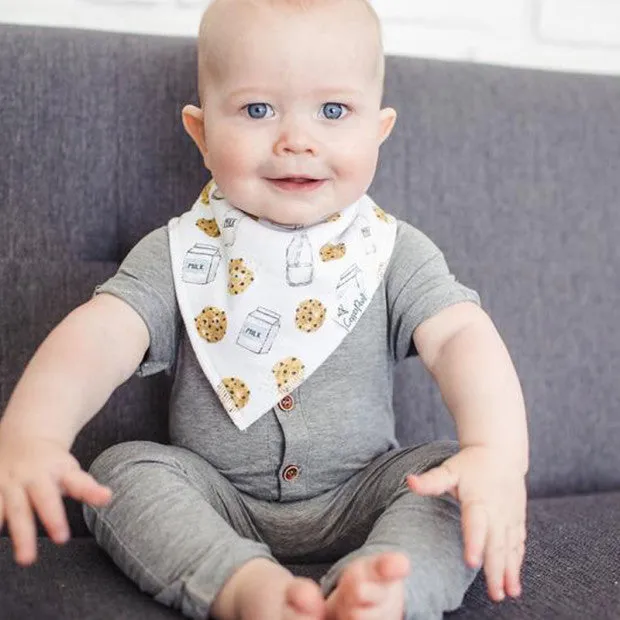 Chip Bandana Bib Set (4 pack) - Copper Pearl