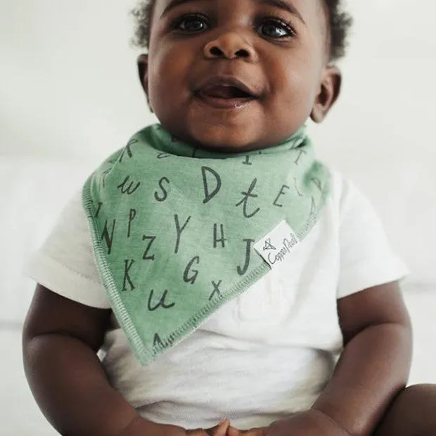 Chip Bandana Bib Set (4 pack) - Copper Pearl