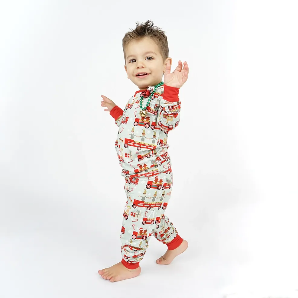 Christmas Train Bamboo PJ
