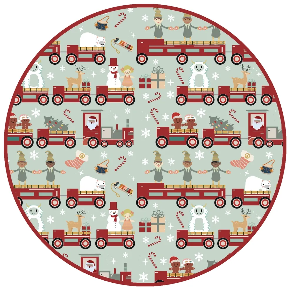 Christmas Train Bamboo PJ