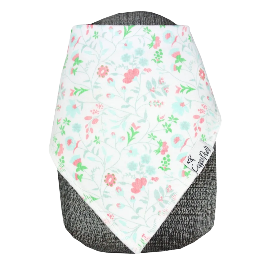 Claire Bandana Bib Set (4 pack) - Copper Pearl